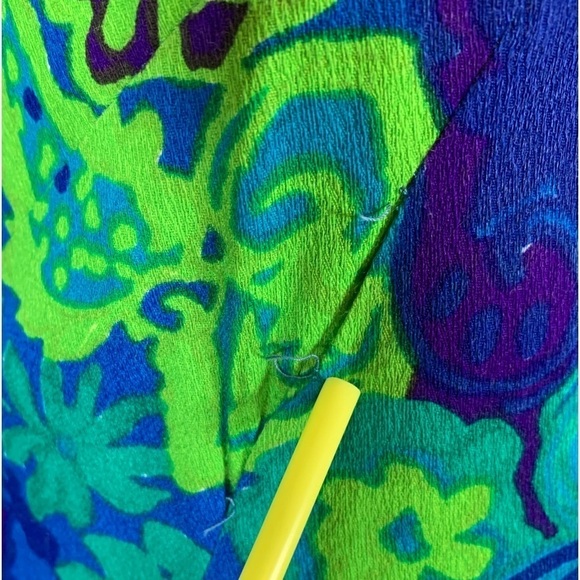 Vintage Unbranded Handmade Midi Shift Dress Size Small - Picture 11 of 12